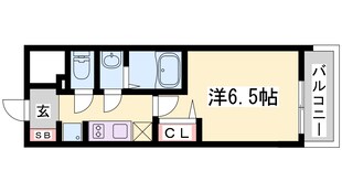 プレサンスTHE神戸の物件間取画像